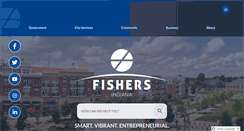Desktop Screenshot of fishers.in.us